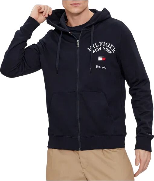 Tommy Hilfiger Felpa Uomo Art Mw0mw33644 DESERT SKY