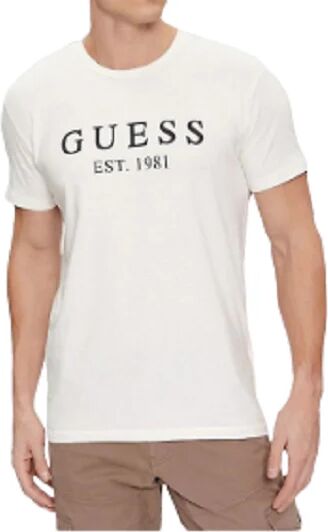 Guess T-Shirt Uomo Art U4ri22a Ak6yw0 SALT WHITE