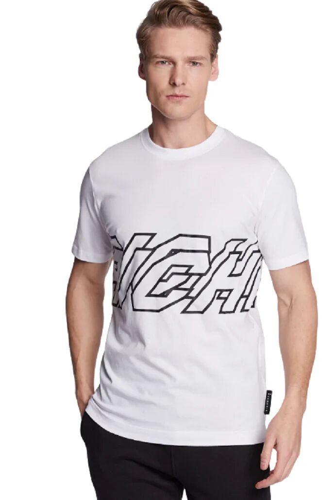 JHON RICHMOND T-Shirt Uomo Art. Ump23158ts Colore Foto Misura A Scelta BIANCO