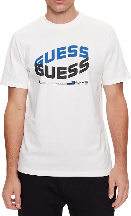 GUESS T-Shirt Uomo Art Z4ri03a Ai3z14 SALT WHITE