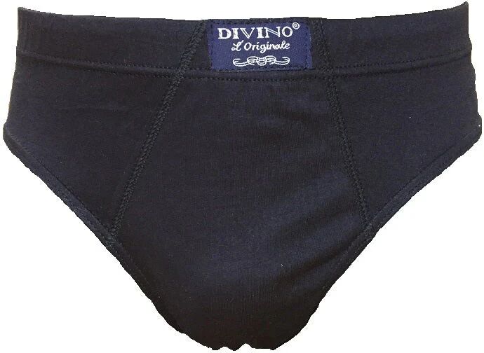 DIVINO Slip Uomo In Cotone Art 76 Normal Colore E Misura A Scelta BLU 4