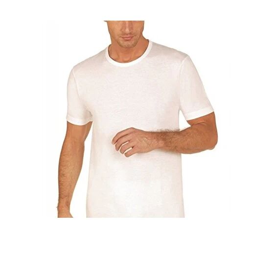 KISSIMO T-Shirt Uomo In Cotone Art. 7516 Col. E Mis. A Scelta BIANCO XL