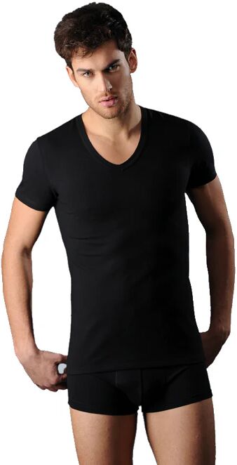 KISSIMO T-Shirt Uomo Art Wt102 Colore A Scelta Misura A Scelta NERO L