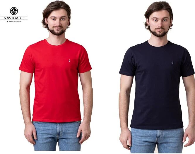 NAVIGARE T-Shirt Art Nv31126 Colore A Scelta Misura A Scelta ROSSO M