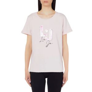 Liu Jo T-Shirt Donna Art Ta3275 J5923 Colore E Misura A Scelta LT.IVORY STRIPES