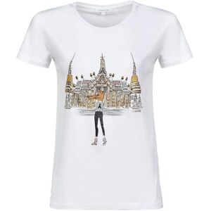 PATRIZIA PEPE T-Shirt Donna Art 8m1209 A8u9 Xu66 Colore Bianco Misura A Scelta BIANCO III