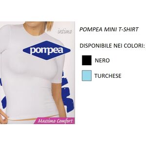 POMPEA Mini T-Shirt Donna Art Mini T-Shirt Col. E Mis. A Scelta BIANCO L/XL