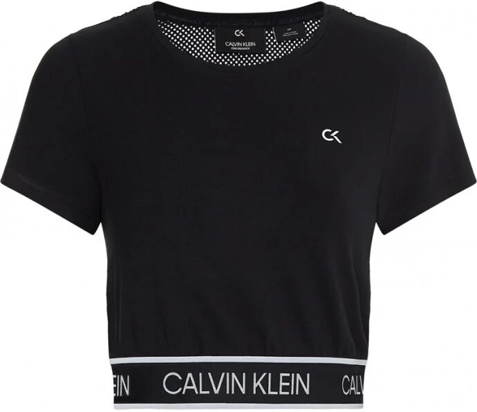 Calvin T-Shirt Donna Art 00gws1k132 007 Colore Foto Misura A Scelta NERO