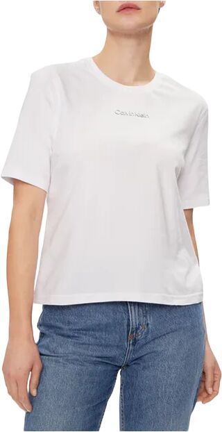 Calvin T-Shirt Donna Art 00gws4k210 BRILLIANT WHITE