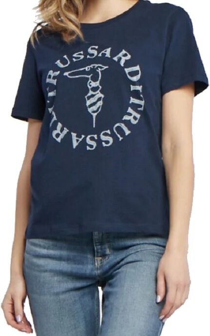 TRUSSARDI T-Shirt Donna Art 56t00479-1t005381 Colore E Taglia A Scelta NIGHT SKY