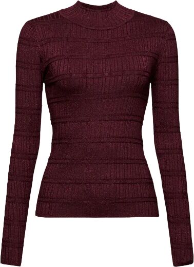 ESPRIT Pullover Con Collo A Lupetto Art 113ee1i318 BORDEAUX RED 4