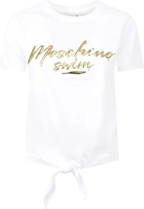 MOSCHINO T-Shirt Donna Art A1910 2125 0001 Colore Bianco Misura A Scelta BIANCO