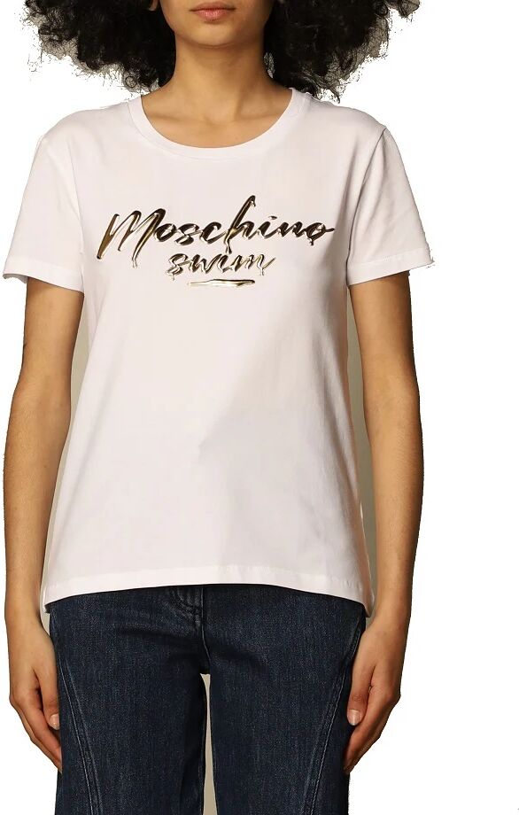 MOSCHINO T-Shirt Donna Art A1920 2125 0001 Colore Foto Misura A Scelta BIANCO