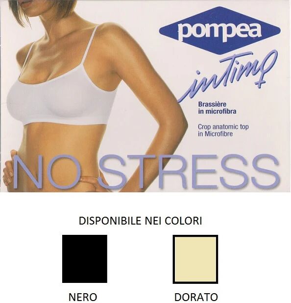 POMPEA Brassiere Donna Art Brassiere 02b Col. E Mis. A Scelta DORATO S-M