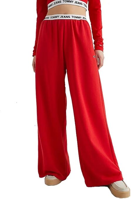 TOMMY HILFIGER Pantalone Donna Art Dw0dw13764 Colore A Scelta Misura A Scelta DEEP CRIMSON