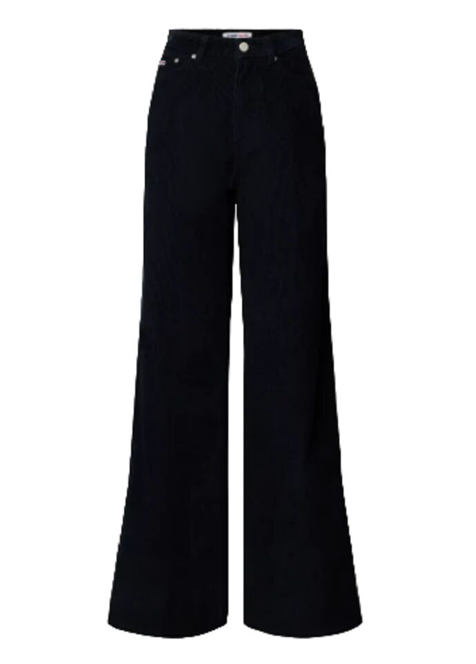 TOMMY HILFIGER Pantalone Donna Art. Dw0dw13887 A-I 22 Colore Foto Misura A Scelta BLACK