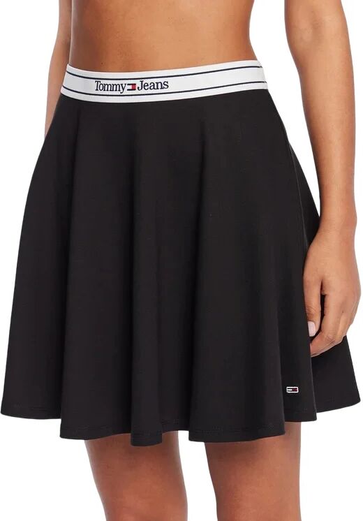 Tommy Hilfiger Gonna Donna Tommy Hilfigeer Art. Dw0dw14970 P-E 23 Colore Foto Misura A Scelta BLACK