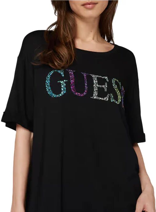 Guess T-Shirt Donna Art E4gi02a Ak68d2 JBLK