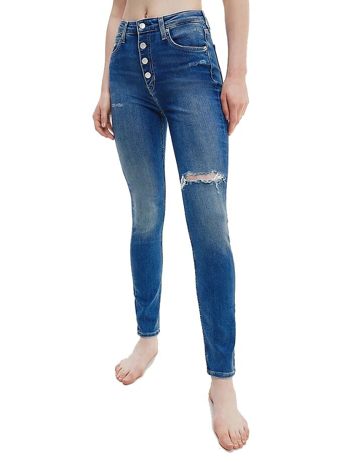 Calvin Jeans Donna Art J20j216486 1a4 Colore Foto Misura A Scelta JEANS