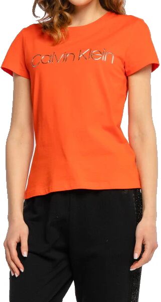 Calvin T-Shirt Donna Art K20k201852 Sa1 Colore Foto Misura A Scelta ARANCIONE