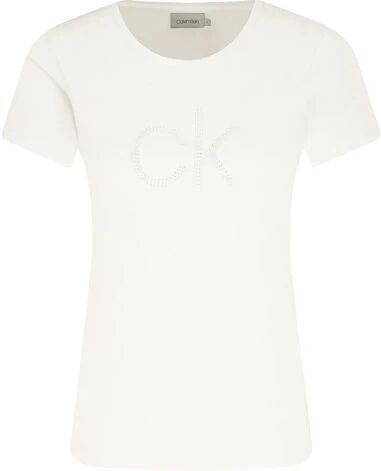 Calvin T-Shirt Donna Art K20k202639 Yaf Colore Foto Misura A Scelta BIANCO L