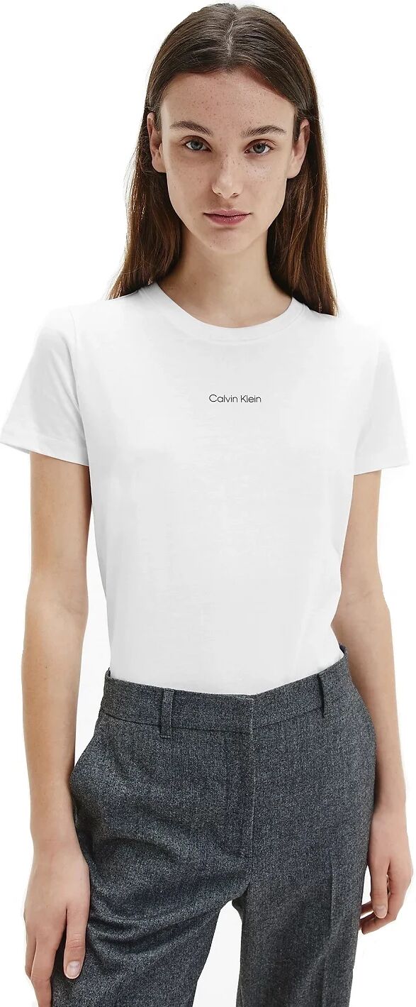 Calvin T-Shirt Donna Art K20k202912 Yaf Colore Foto Misura A Scelta BIANCO S