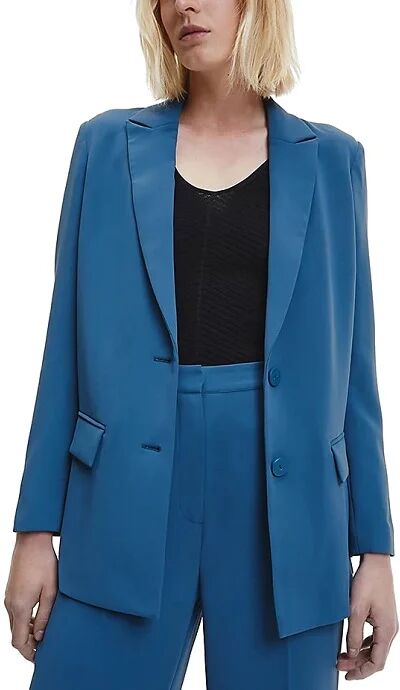 Calvin Blazer Monopetto Donna Art K20k204874 A-I 22 Colore A Scelta Misura A Scelta TEAL OCEAN