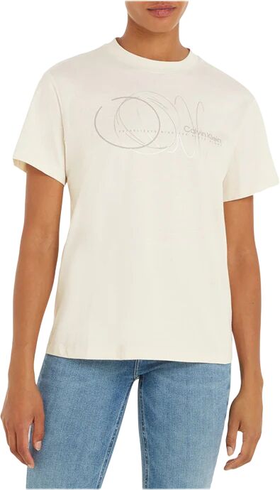 Calvin T-Shirt Donna Art K20k206623 TURTLEDOVE