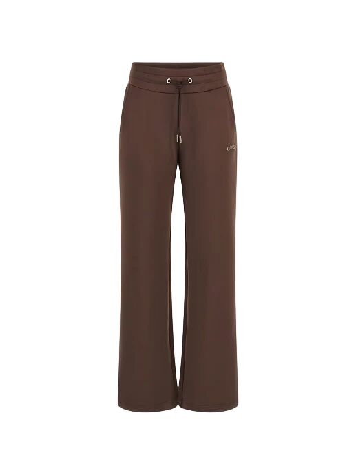 GUESS Pantaloni Tuta In Tessuto Sintetico Donna Art. V3bb11 Kb212 DARKCOFFEE