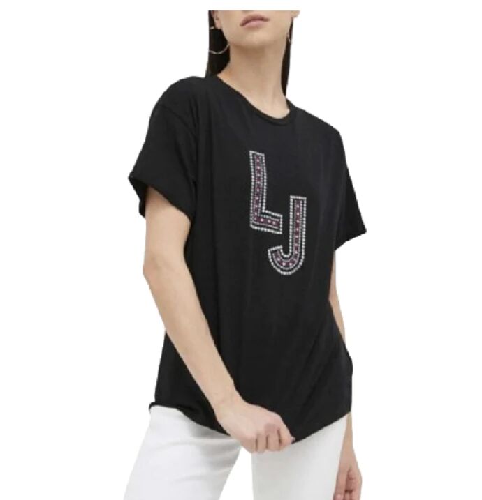 Liu.Jo T-Shirt Donna Liu. Jo Art. Va3118 J5003 P-E 23 Colore Foto Misura A Scelta NERO BABY