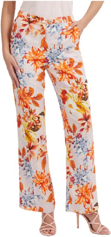 Guess Pantalone Donna Art. W3gb16 Wfcy0 P-E 23 Colore Foto Misura A Scelta SUNSET GARDEN