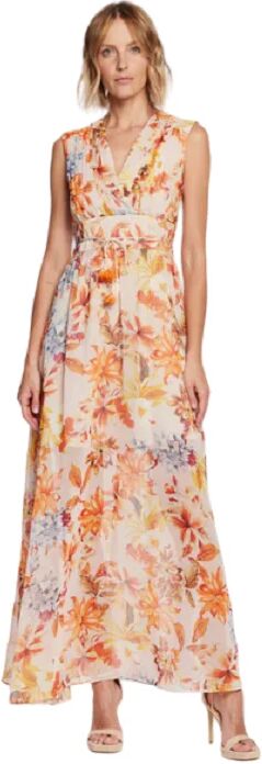 Guess Vestito Donna Art. W3gk60 Wdw52 P-E 23 Colore E Misura A Scelta SUNSET GARDEN