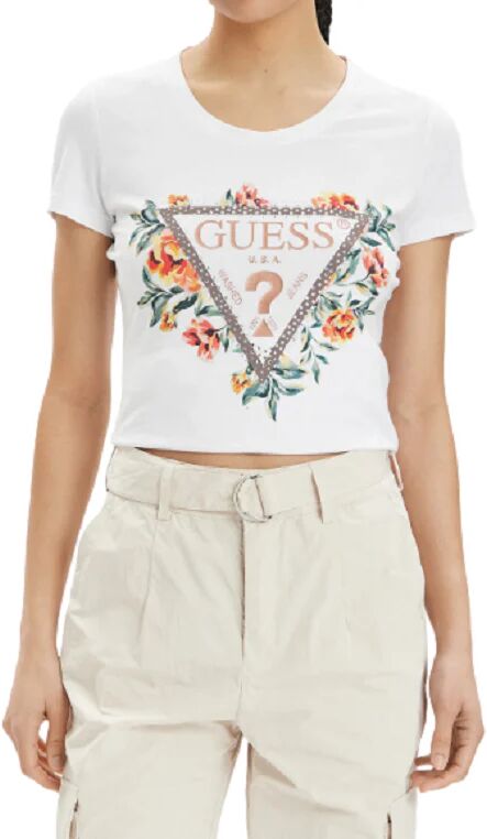 Guess T-Shirt Donna Art W4gi24a Aj1314 PURE WHITE