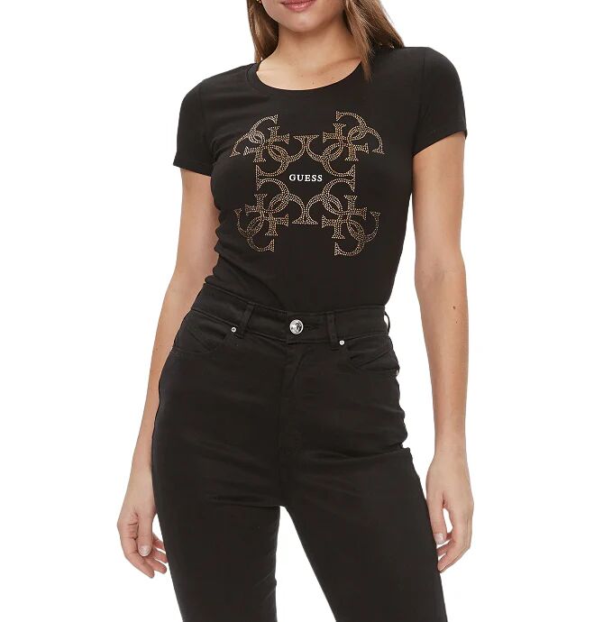 GUESS T-Shirt Donna Art W4ri35a Aj1314 JBLK