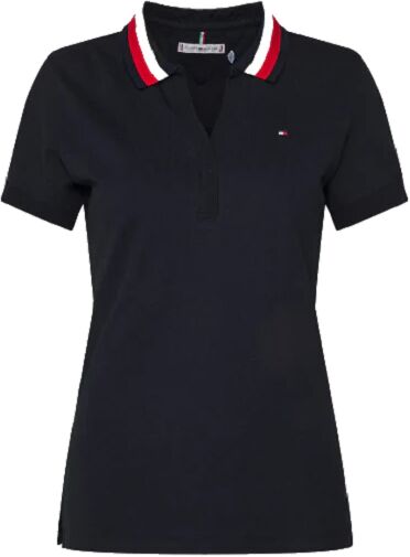 TOMMY HILFIGER Polo Donna Maniche Corte Art. Ww0ww33580 Colore E Misura A Scelta DESERT SKY