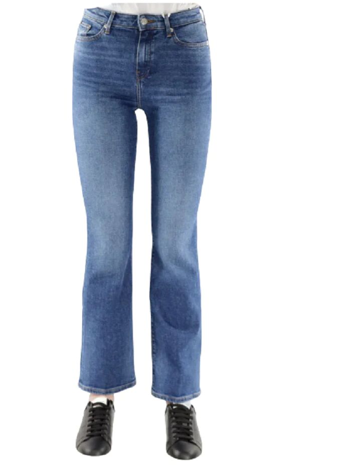 Tommy Hilfiger Pantalone Donna Art. Ww0ww37157 P-E 23 Colore Foto Misura A Sceltae DENIM MEDIUM