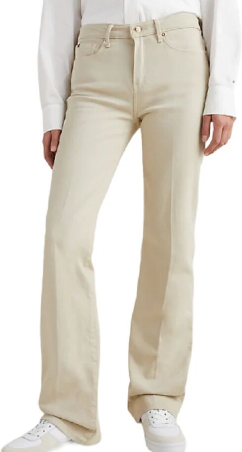 Tommy Hilfiger Pantalone Donna Art. Ww0ww38164 P-E 23 Colore E Misura A Scelta LIGHT SANDALWOOD