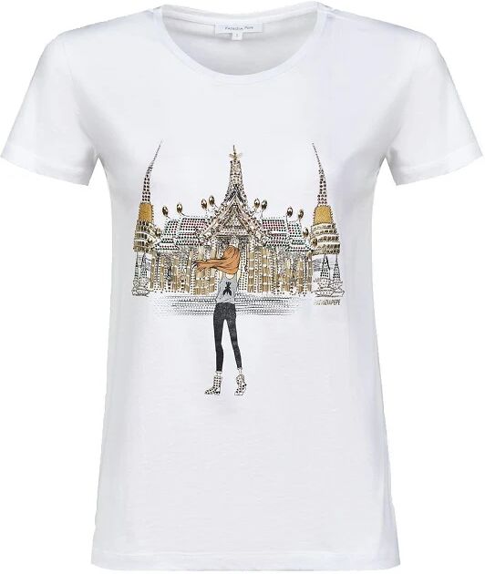 PATRIZIA PEPE T-Shirt Donna Art 8m1209 A8u9 Xu66 Colore Bianco Misura A Scelta BIANCO III