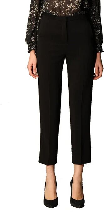 PATRIZIA PEPE Pantaloni Donna Art 8p0325 A8p6 K103 Colore Nero Misura A Scelta NERO 46