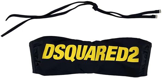 DSQUARED2 Bikini Top Donna Art D6by72830 014 Colore Nero Misura A Scelta NERO