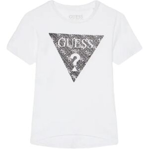 Guess T-Shirt Bimba Art J4ri11a Ak6yw4 PURE WHITE