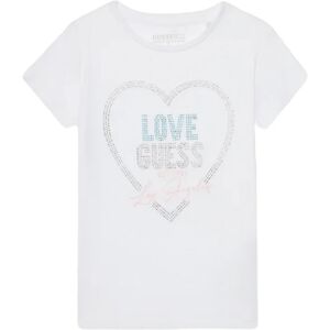 Guess T-Shirt Bimba Art J4ri35a Ak6yw4 PURE WHITE