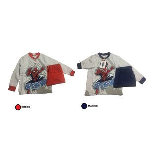 MARVEL Pigiama Bimbo Spiderman Art B2mv16196 Colore A Scelta Misura A Scelta ROSSO 3A