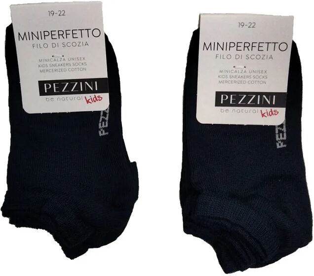 PEZZINI 6 Fantasmini Bimba Filo Di Scozia Art Bmc-Miniperfet Colore A Scelta Misura A Scelta BLU