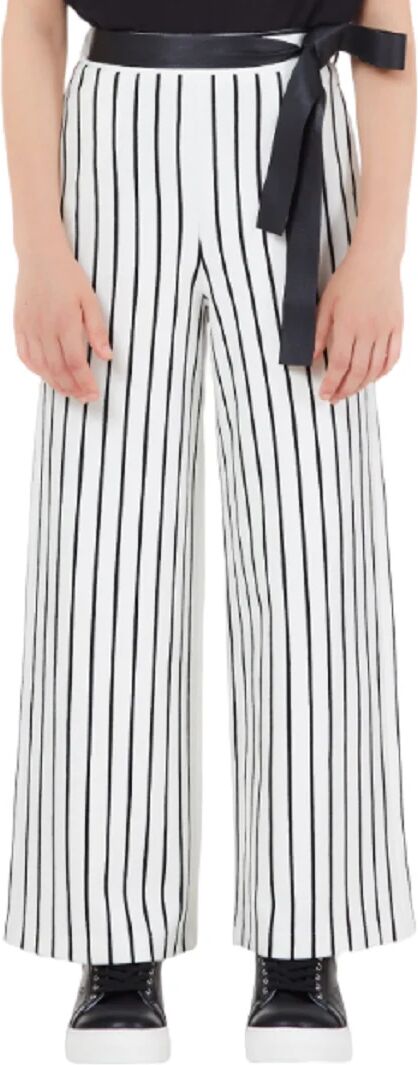 Liu.Jo Pantalone Bimba Art. Ga3028 J6591 P-E 23 Colore Foto Misura A Scelta SN.WHITE NERO RIGA