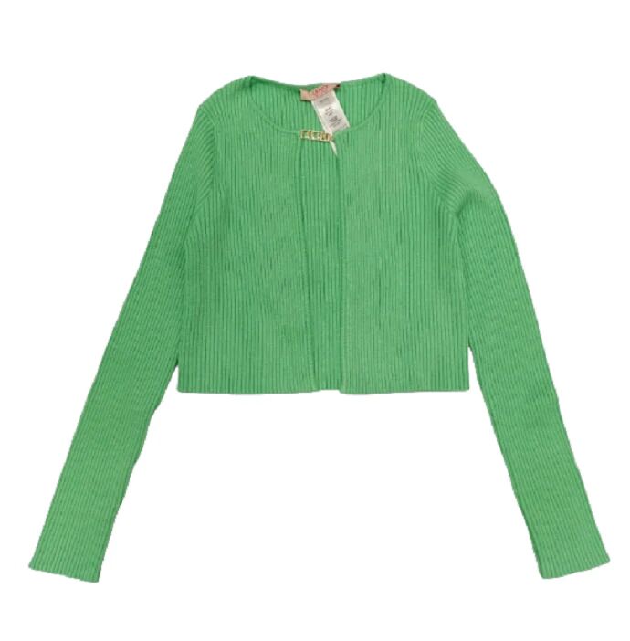 Liu Jo Cardigan Bimba Art Ga4036 Ma49i MINT CANDY