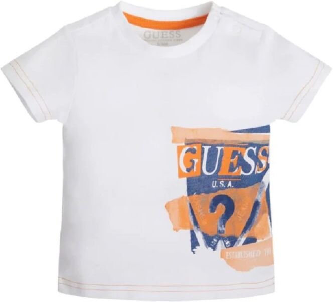 Guess T-Shirt Bimbo Art. I3gi00 K8hm0 P-E 23 Colore E Misura A Scelta PURE WHITE