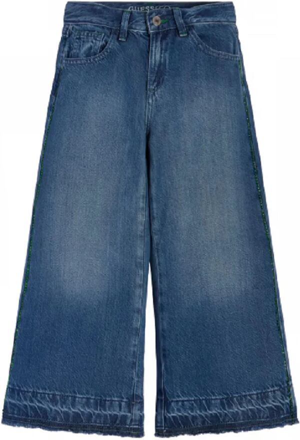 Guess Pantalone Bimba Art. J3ga02 D4mu2 P-E 23 Colore Foto Misura A Scelta BLUE TENCEL WASH