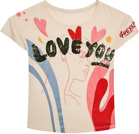 GUESS T-Shirt Bimba Art J3ri22 Kapo0 P-E 23 Colore Foto Misura A Scelta SHEEP WOOL