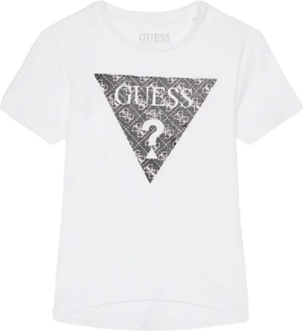 Guess T-Shirt Bimba Art J4ri11a Ak6yw4 PURE WHITE